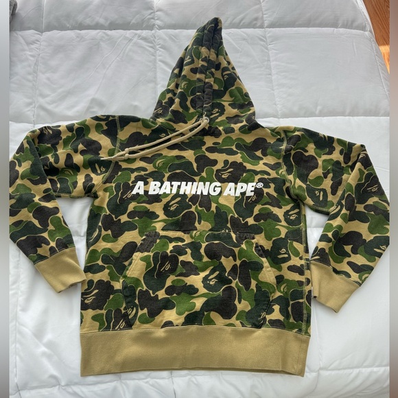A Bathing Ape Other - A Bathing Ape Green Camouflage Hoodie